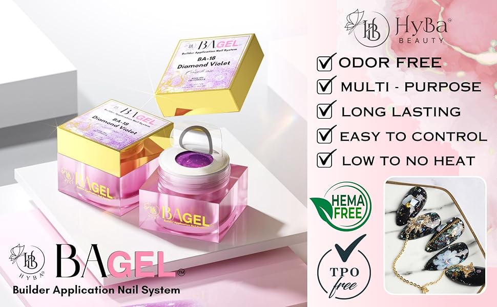 #BA-01 Super Clear - BA.GEL® Builder Gel System